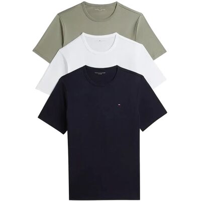 Tommy Hilfiger 3P Ss Tee M NAVY BLUE UTILITY SAGE WHITE M Tommy Hilfiger 3P Ss Tee M NAVY BLUE UTILITY SAGE WHITE M