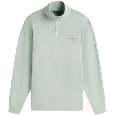 Tommy Hilfiger Half Zip M MINTY GREY M Tommy Hilfiger Half Zip M MINTY GREY M