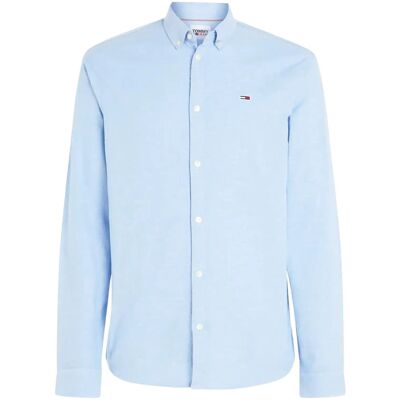 Tommy Jeans Tjm Slim Stretch Oxford Shirt XXXL PERFUME BLUE XXXL Tommy Jeans Tjm Slim Stretch Oxford Shirt XXXL PERFUME BLUE XXXL