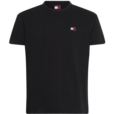 Tommy Jeans Tjm Reg Badge Tee Ext XS BLACK XS Tommy Jeans Tjm Reg Badge Tee Ext XS BLACK XS