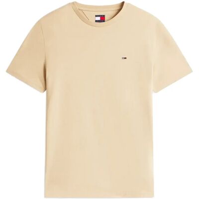 Tommy Jeans Tjm Xslim Jaspe Htr Tee Ext S GULF SAND HTR S Tommy Jeans Tjm Xslim Jaspe Htr Tee Ext S GULF SAND HTR S