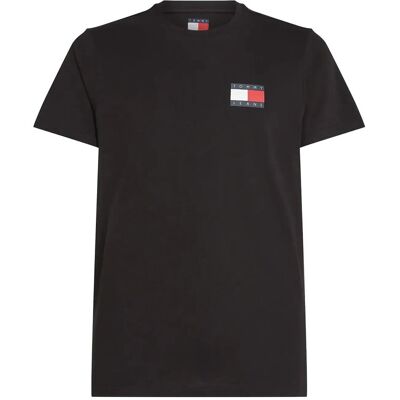 Tommy Jeans Tjm Slim Essential Flag Tee Ext XL BLACK XL Tommy Jeans Tjm Slim Essential Flag Tee Ext XL BLACK XL
