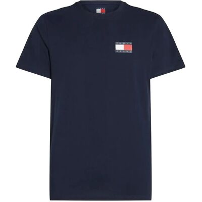 Tommy Jeans Tjm Slim Essential Flag Tee Ext XL DARK BLUE XL Tommy Jeans Tjm Slim Essential Flag Tee Ext XL DARK BLUE XL
