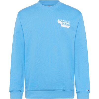 Tommy Jeans Tjm Reg Stack Crew Ext XS COPENHAGEN BLUE XS Tommy Jeans Tjm Reg Stack Crew Ext XS COPENHAGEN BLUE XS
