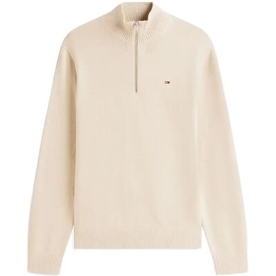 Tommy Jeans Tjm Slm Ess Light ¼ Zip Swtr Ext XXXL GULF SAND XXXL Tommy Jeans Tjm Slm Ess Light ¼ Zip Swtr Ext XXXL GULF SAND XXXL