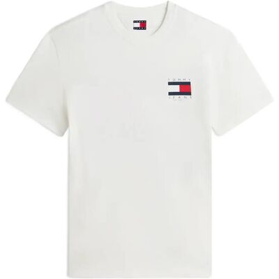 Tommy Jeans Tjm Reg Flag Graph Bckprnt T Ext XXL ECRU XXL Tommy Jeans Tjm Reg Flag Graph Bckprnt T Ext XXL ECRU XXL
