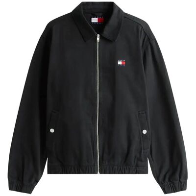 Tommy Jeans Tjm Essential Flag Jacket XXL BLACK XXL Tommy Jeans Tjm Essential Flag Jacket XXL BLACK XXL