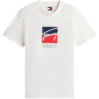 Tommy Jeans Tjm Reg Rwb Dna Tee XS ECRU XS Tommy Jeans Tjm Reg Rwb Dna Tee XS ECRU XS