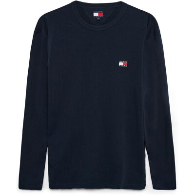 Tommy Jeans Tjm Reg Badge Tee Ls XL DARK NIGHT NAVY XL Tommy Jeans Tjm Reg Badge Tee Ls XL DARK NIGHT NAVY XL