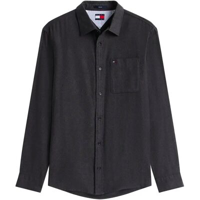 Tommy Jeans Tjm Reg Flannel Shirt Ext XXL BLACK XXL Tommy Jeans Tjm Reg Flannel Shirt Ext XXL BLACK XXL