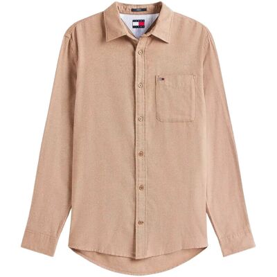 Tommy Jeans Tjm Reg Flannel Shirt Ext XL PECAN NUT XL Tommy Jeans Tjm Reg Flannel Shirt Ext XL PECAN NUT XL