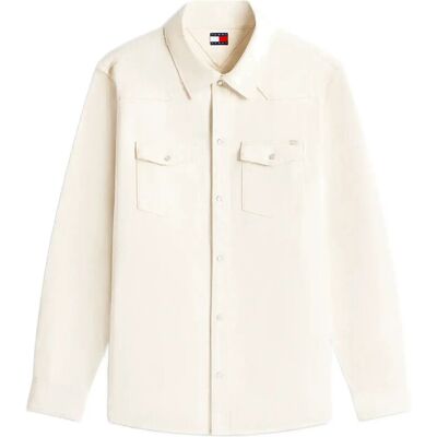 Tommy Jeans Denim Western Overshirt Bj6004 XL DENIM WHITE 01 XL Tommy Jeans Denim Western Overshirt Bj6004 XL DENIM WHITE 01 XL
