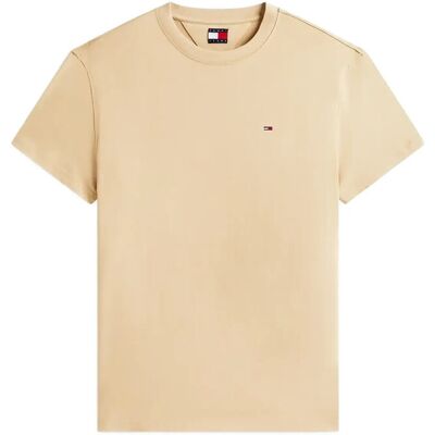 Tommy Jeans Tjm Reg Sflag Ss Tee Ext XL GENTLE GOLD XL Tommy Jeans Tjm Reg Sflag Ss Tee Ext XL GENTLE GOLD XL