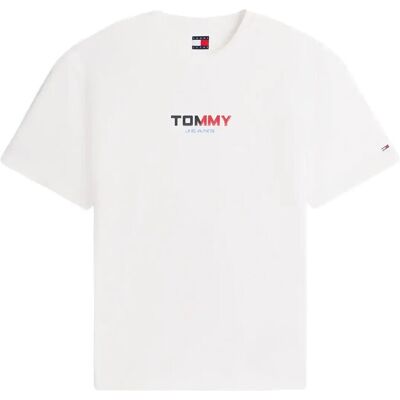 Tommy Jeans Tjm Rlx La Backprint Ss Tee Ext XL ECRU XL Tommy Jeans Tjm Rlx La Backprint Ss Tee Ext XL ECRU XL