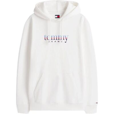 Tommy Jeans Tjm Reg Entry Dna Play Hood XL ECRU XL Tommy Jeans Tjm Reg Entry Dna Play Hood XL ECRU XL