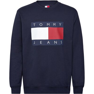 Tommy Jeans Tjm Reg Big Flag Cneck Ext XL DARK NIGHT NAVY XL Tommy Jeans Tjm Reg Big Flag Cneck Ext XL DARK NIGHT NAVY XL