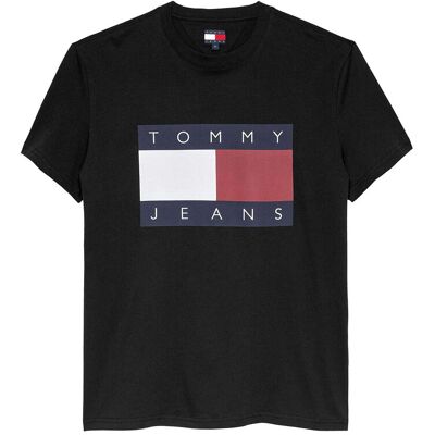 Tommy Jeans Tjm Reg Big Flag Ss Tee Ext XS BLACK XS Tommy Jeans Tjm Reg Big Flag Ss Tee Ext XS BLACK XS