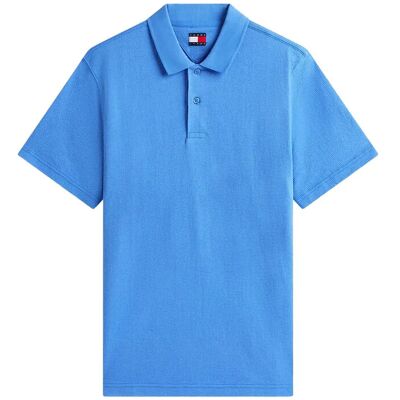 Tommy Jeans Tjm Reg Waffle Polo Ext XL BLUE TWILIGHT XL Tommy Jeans Tjm Reg Waffle Polo Ext XL BLUE TWILIGHT XL