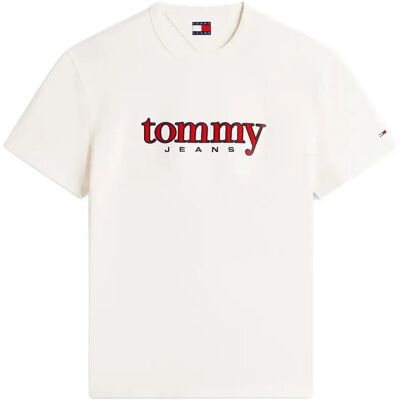 Tommy Jeans Tjm Reg Appliq Graphic Ss T Ext XXL ANCIENT WHITE XXL Tommy Jeans Tjm Reg Appliq Graphic Ss T Ext XXL ANCIENT WHITE XXL