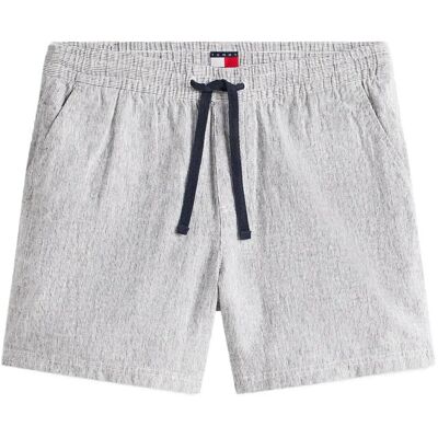 Tommy Jeans Tjm Linen Blend Stripe Short XL DARK NIGHT NAVY STRIPES XL Tommy Jeans Tjm Linen Blend Stripe Short XL DARK NIGHT NAVY STRIPES XL