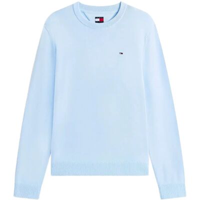 Tommy Jeans Tjm Slim Ess Light Sweater Ext XXL SWEET BLUE XXL Tommy Jeans Tjm Slim Ess Light Sweater Ext XXL SWEET BLUE XXL