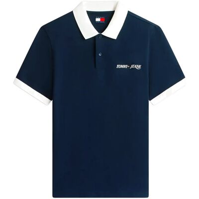 Tommy Jeans Tjm Reg La Polo XL DARK NIGHT NAVY XL Tommy Jeans Tjm Reg La Polo XL DARK NIGHT NAVY XL