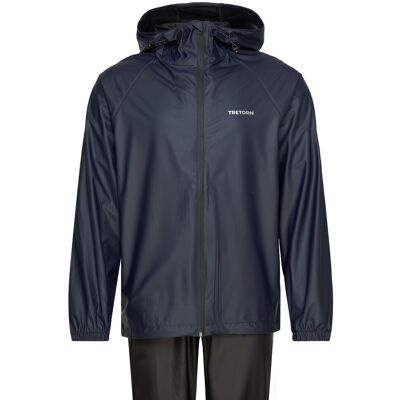 Tretorn Packable Rainbreaker Set S 415/NAVY BLAZE S Tretorn Packable Rainbreaker Set S 415/NAVY BLAZE S