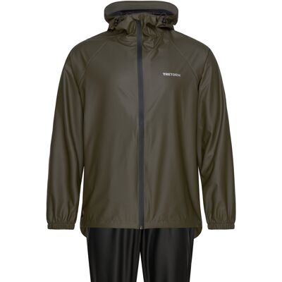 Tretorn Packable Rainbreaker Set S 502/FOREST GREEN S Tretorn Packable Rainbreaker Set S 502/FOREST GREEN S