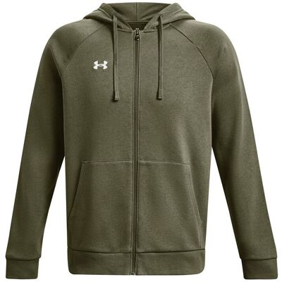 Under Armour Ua Rival Fleece Fz Hoodie L MARINE OD GREEN L Under Armour Ua Rival Fleece Fz Hoodie L MARINE OD GREEN L
