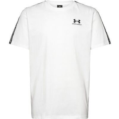 Under Armour Ua Icon Hwt Tee Taping M WHITE M Under Armour Ua Icon Hwt Tee Taping M WHITE M