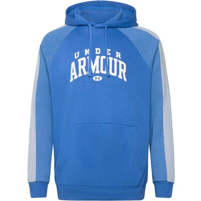Under Armour Ua Rival Flc Cb Hood XL BLUE ATLANTIS XL Under Armour Ua Rival Flc Cb Hood XL BLUE ATLANTIS XL