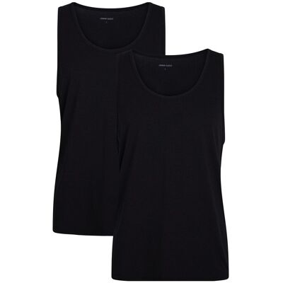 Garmin Urban Quest The Bamboo Mens Tank Top 2-Pack L BLACK L Garmin Urban Quest The Bamboo Mens Tank Top 2-Pack L BLACK L