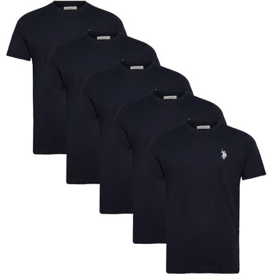 U.S. Polo Assn. Bertil Reg Sj 5 Pk Uspa M Tee M DARK SAPPHIRE X 5 M U.S. Polo Assn. Bertil Reg Sj 5 Pk Uspa M Tee M DARK SAPPHIRE X 5 M