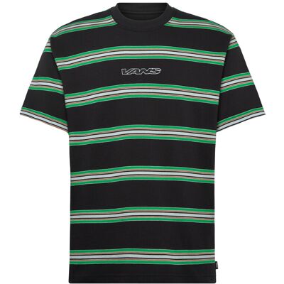 VANS Mesa Stripe Ss Shirt XXL BLACK XXL VANS Mesa Stripe Ss Shirt XXL BLACK XXL