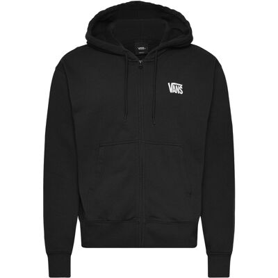 VANS Stretch Logo Full Zip XL BLACK/WHITE XL VANS Stretch Logo Full Zip XL BLACK/WHITE XL