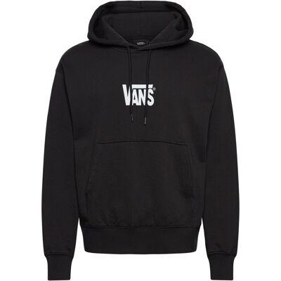 VANS Stretch Logo Pullover M BLACK/WHITE M VANS Stretch Logo Pullover M BLACK/WHITE M