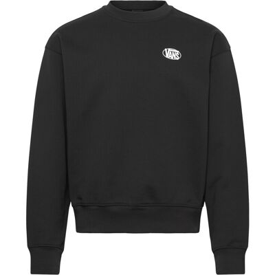 VANS Oval Logo Loose Crew XL BLACK XL VANS Oval Logo Loose Crew XL BLACK XL