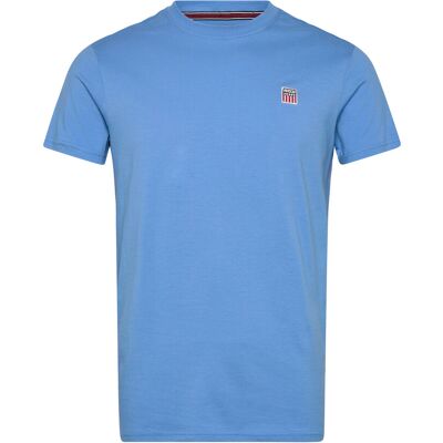 VINSON Vin T-Shirt Massimo Men M 17-4139TCX AZURE BLUE M VINSON Vin T-Shirt Massimo Men M 17-4139TCX AZURE BLUE M