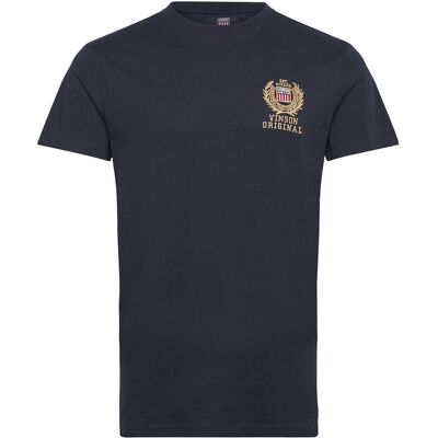VINSON Jordy Reg Cot Vin M Tee XL 19-4020TCX DARK SAPPHIRE XL VINSON Jordy Reg Cot Vin M Tee XL 19-4020TCX DARK SAPPHIRE XL