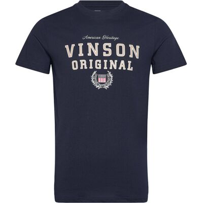 VINSON Raz Reg Cot Sj Vin M Tee S 19-4020TCX DARK SAPPHIRE S VINSON Raz Reg Cot Sj Vin M Tee S 19-4020TCX DARK SAPPHIRE S