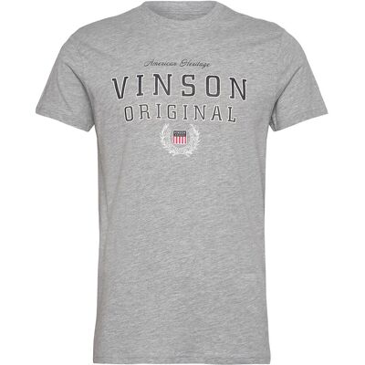 VINSON Raz Reg Cot Sj Vin M Tee M GREYMELANGE M VINSON Raz Reg Cot Sj Vin M Tee M GREYMELANGE M