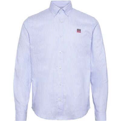 VINSON Pedro Reg Cot Vin M Shirt XL LIGHT BLUE STRIPE XL VINSON Pedro Reg Cot Vin M Shirt XL LIGHT BLUE STRIPE XL