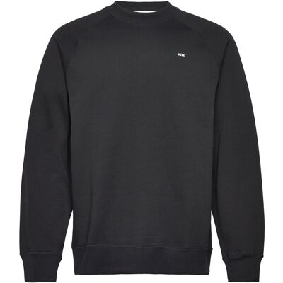 WOOD WOOD Hester Classic Sweatshirt Gots S BLACK S WOOD WOOD Hester Classic Sweatshirt Gots S BLACK S
