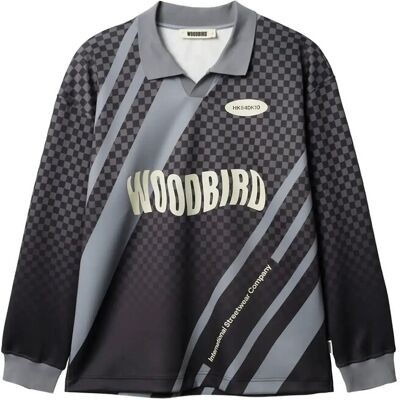 Woodbird Wbkai L/S Sport Tee L BLACK L Woodbird Wbkai L/S Sport Tee L BLACK L