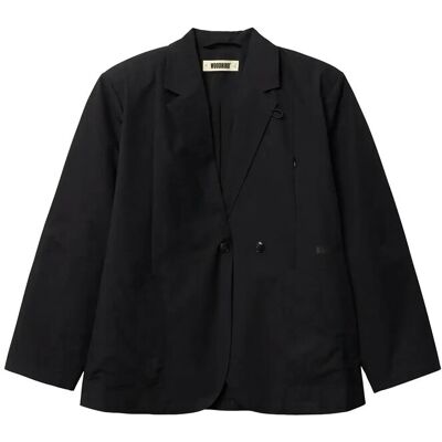 Woodbird Wbging Paper Blazer Jacket L BLACK L Woodbird Wbging Paper Blazer Jacket L BLACK L