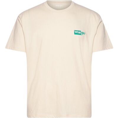 Wrangler Graphic Tee S VINTAGE WHITE S Wrangler Graphic Tee S VINTAGE WHITE S