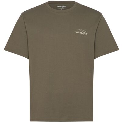 Wrangler Graphic Tee S DUSTY OLIVE S Wrangler Graphic Tee S DUSTY OLIVE S
