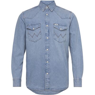 Wrangler Western Shirt S VINTAGE LIGHT S Wrangler Western Shirt S VINTAGE LIGHT S