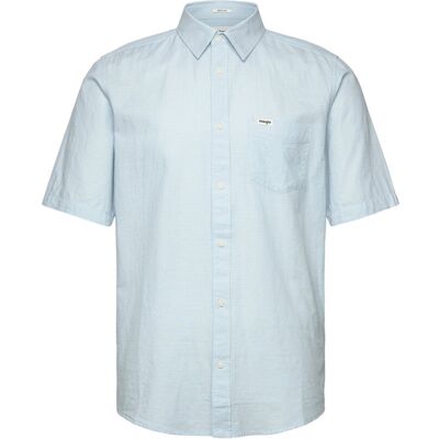 Wrangler Ss 1 Pkt Shirt S DREAM BLUE S Wrangler Ss 1 Pkt Shirt S DREAM BLUE S