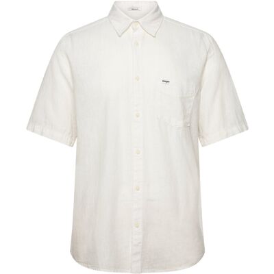 Wrangler Ss 1 Pkt Shirt S WHITE S Wrangler Ss 1 Pkt Shirt S WHITE S